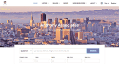 Desktop Screenshot of anthonyassoc.com
